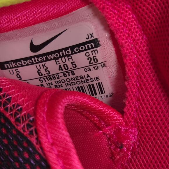 Nike Roshe Run Athletic Lace Up Running Shoe Womens Size 9 511882-678 Purple - Picture 10 of 10